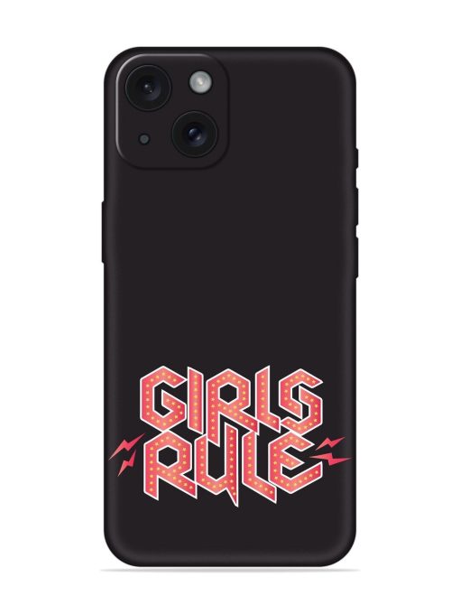 Vector Illustration Girls Soft Silicone Case