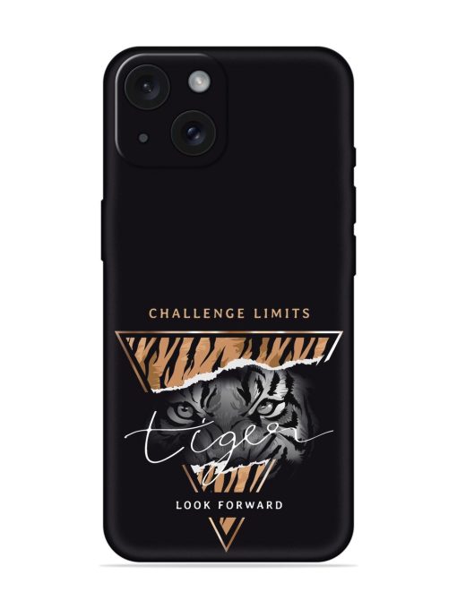 Tiger Slogan Black Soft Silicone Case