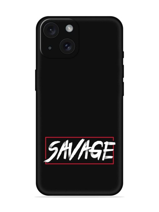 Savage Typography Dots Soft Silicone Case