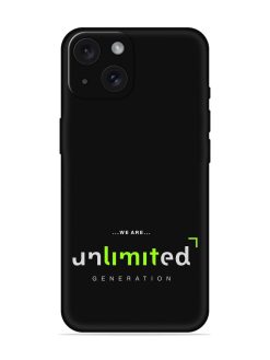 We Unlimited Typography Soft Silicone Case