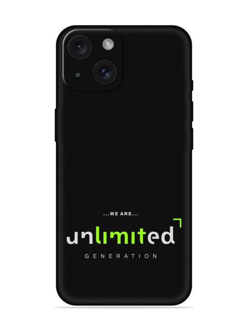 We Unlimited Typography Soft Silicone Case