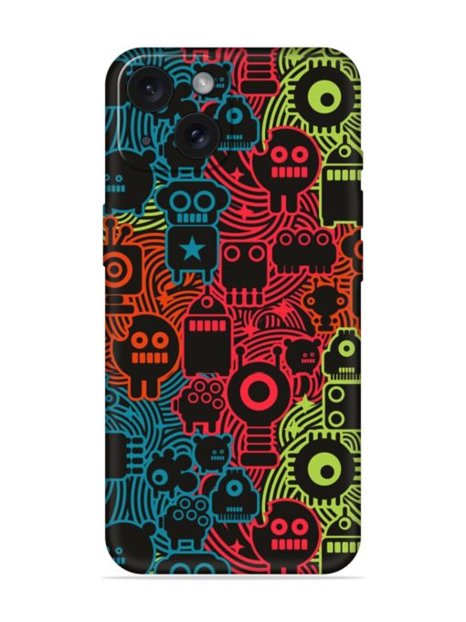 Robot Monsters Cool Soft Silicone Case