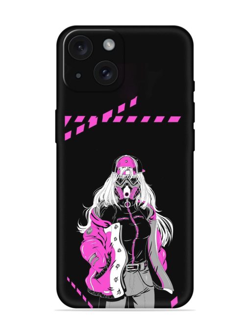 Cartoon Girl Soft Silicone Case