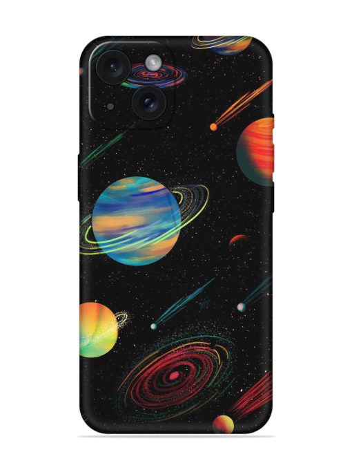 Galaxy And Planets Soft Silicone Case