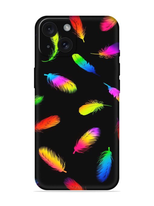 Neon Feather Soft Silicone Case