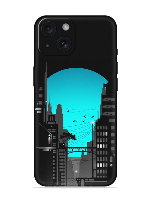 City View Illustration Soft Silicone Case