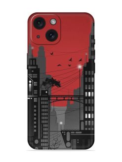 City View Illustration Soft Silicone Case