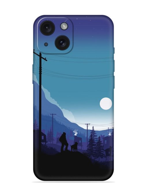 Full Moon View Soft Silicone Case