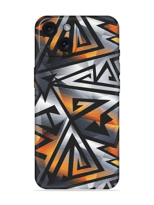 Abstract Metal Effect Soft Silicone Case