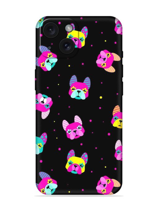 Abstract Seamless Dogs Soft Silicone Case