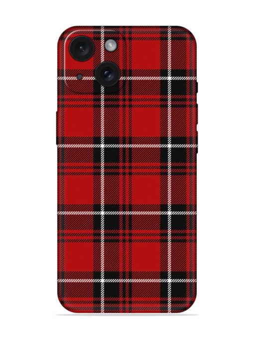 Black Red Tartan Soft Silicone Case