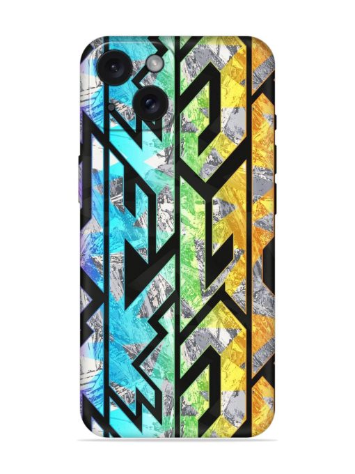 Colored Grunge Vector Soft Silicone Case