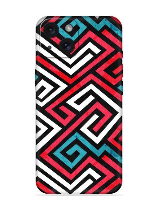 Colored Maze Seamless Soft Silicone Case