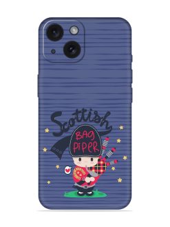 Cute Scottish Bagpiper Soft Silicone Case