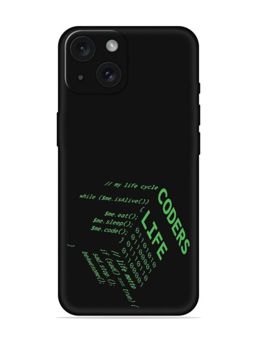 Funny Coders Life Soft Silicone Case