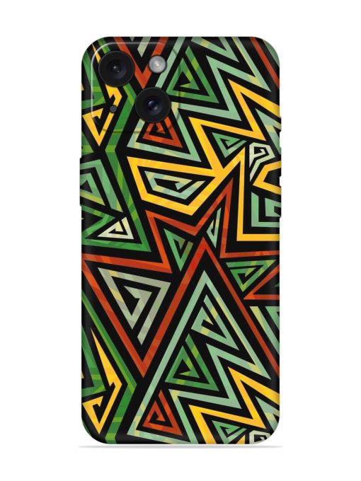 Green Tribal Geometric Soft Silicone Case