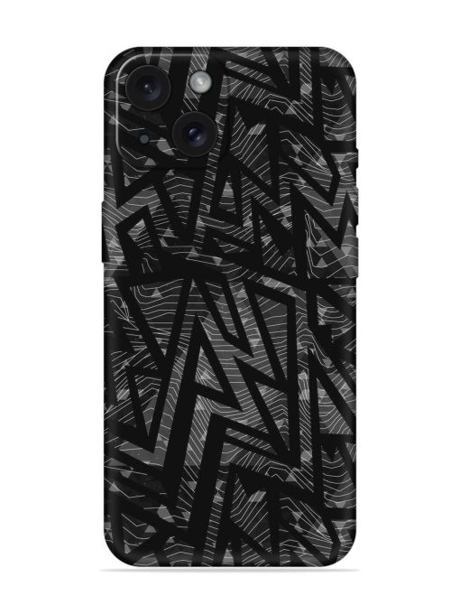 Monochrome Tribal Vector Soft Silicone Case