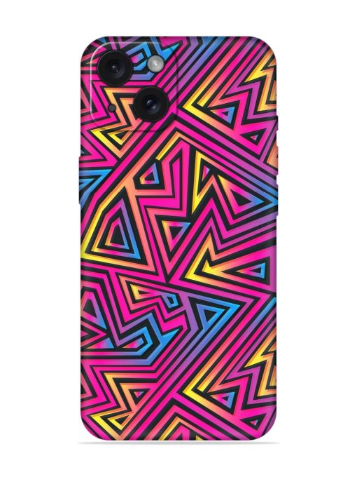 Neon Maze Seamless Soft Silicone Case