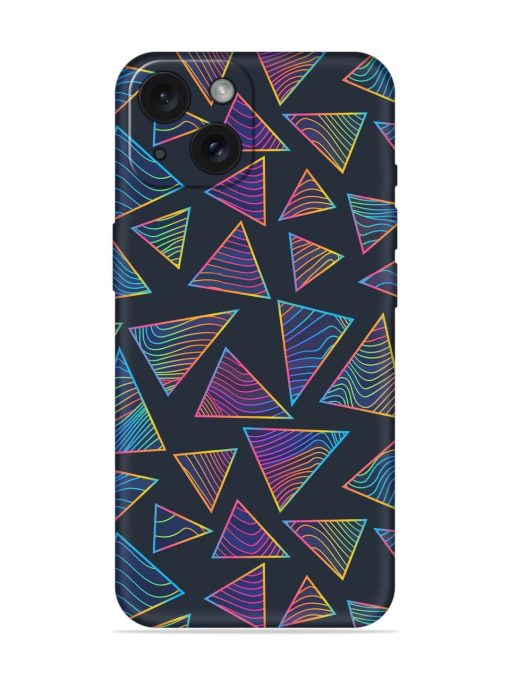 Rainbow Triangles Neon Soft Silicone Case