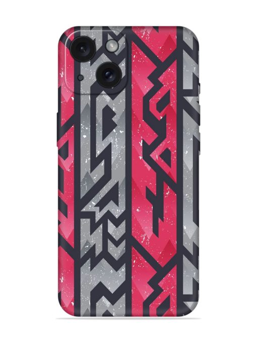 Red Ancient Pattern Soft Silicone Case