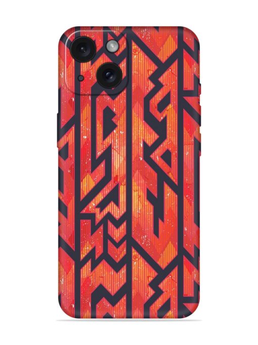 Red Color Tribal Soft Silicone Case