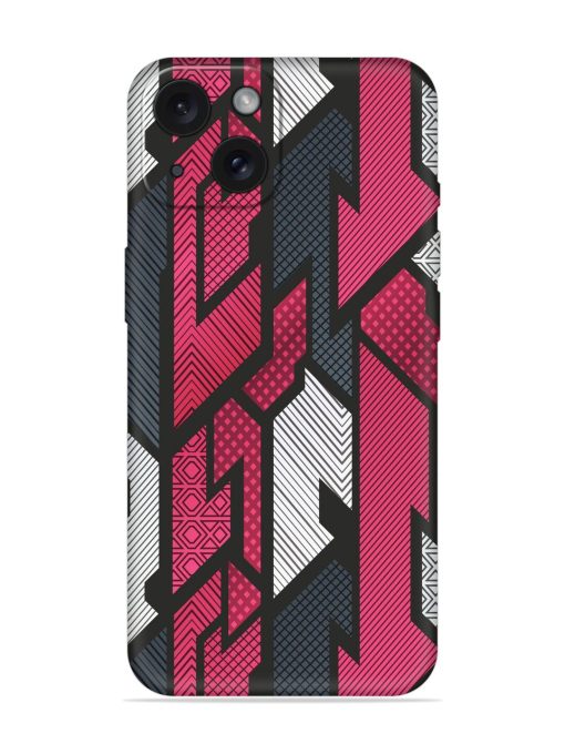 Red Geometric Vector Soft Silicone Case