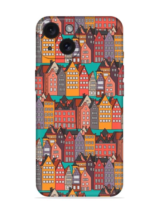 Seamless Pattern Building Soft Silicone Case