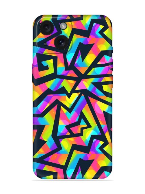 Vibrant Color Maze Soft Silicone Case