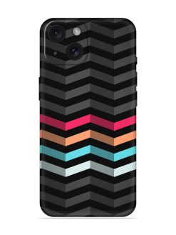 Colorful Stripes Zigzag Soft Silicone Case