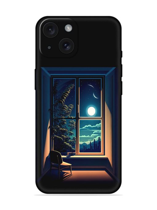 Night View At Window Soft Silicone Case