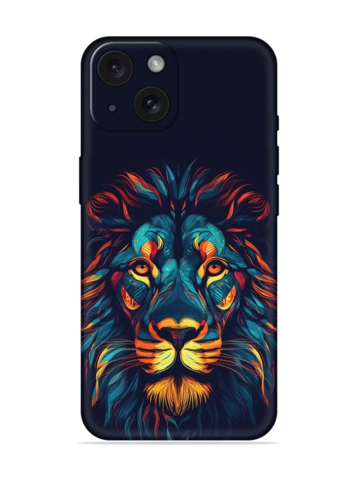 Colorful Lion Soft Silicone Case