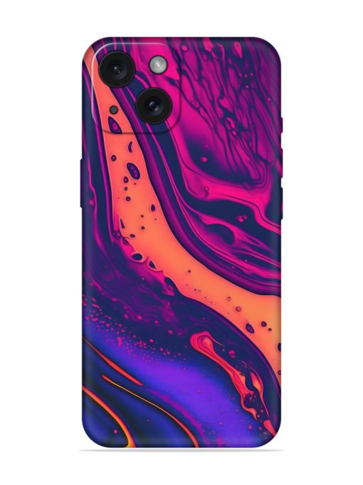 Fluid Blue Pink Art Soft Silicone Case