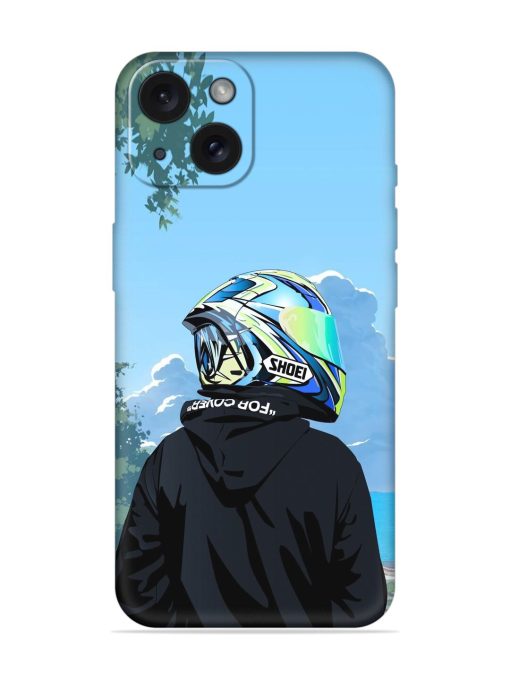 Rider With Helmet Soft Silicone Case