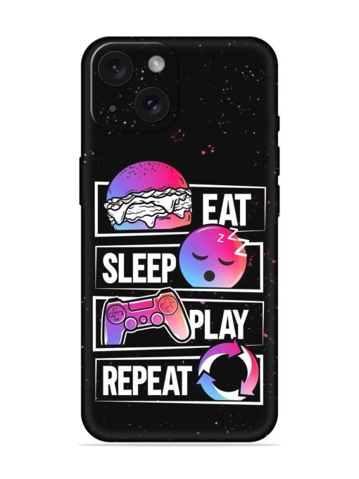 Eat Sleep Play Repeat Soft Silicone Case