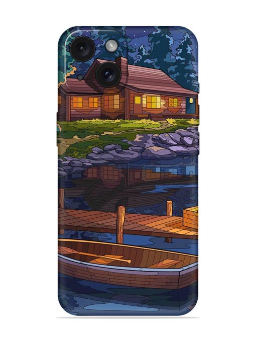 Village Night Scene Soft Silicone Case