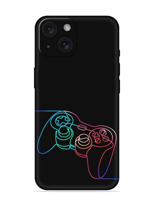 Neon Controller Art Soft Silicone Case