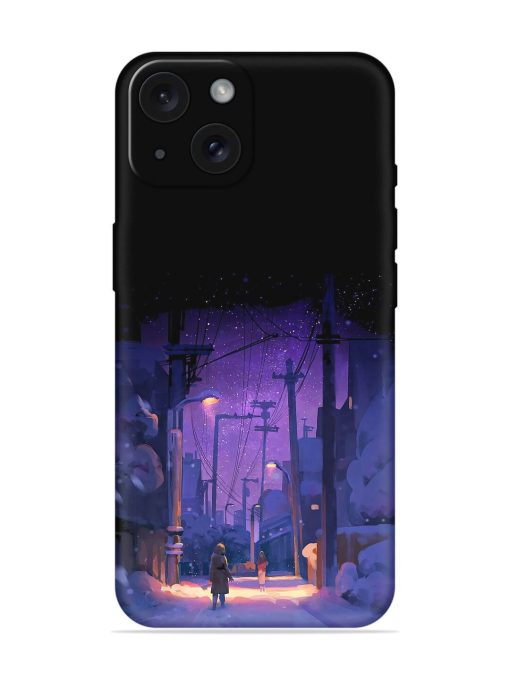 Winter Anime Art Soft Silicone Case