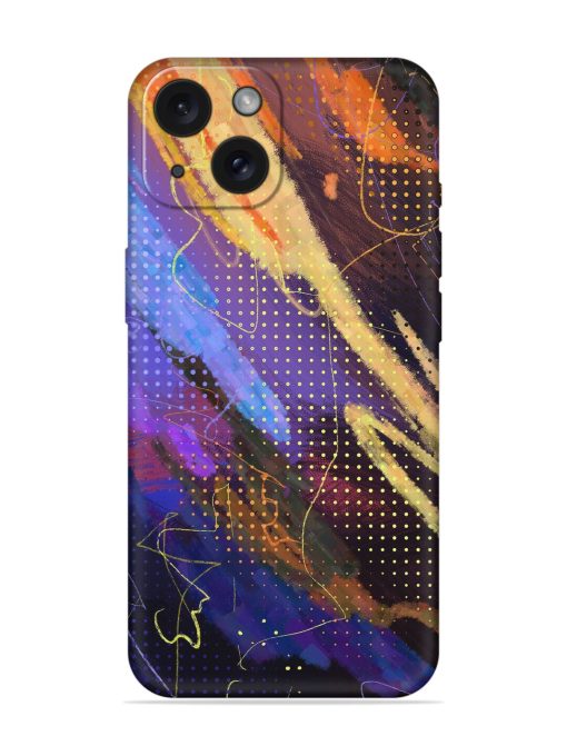 Purple Abstract Soft Silicone Case