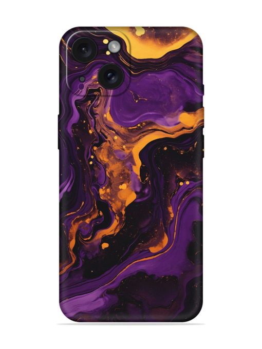 Painting Of A Purple Soft Silicone Case