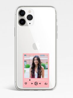 Insta Memory Transparent Custom Printed Mobile Case