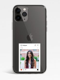 Classic Portrait Transparent Custom Printed Mobile Case