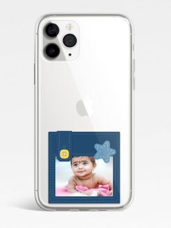 Pocket Memory Transparent Custom Printed Mobile Case