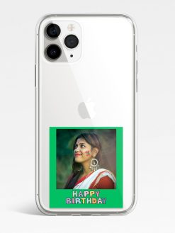 Birthday Special Transparent Custom Printed Mobile Case