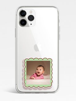 Classic Baby Frame Transparent Custom Printed Mobile Case